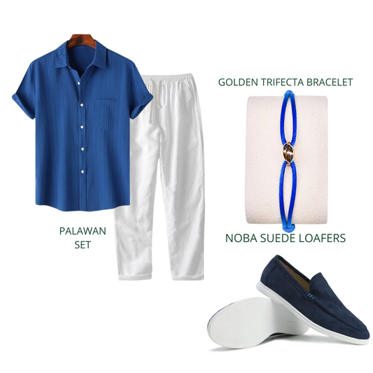 NOBA 4 piece set- Navy Blue
